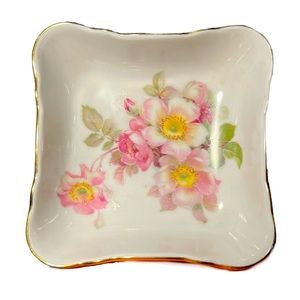 E&R Golden Crown Schumann Arzberg Germany Antique Wild Bowl/Trinket dish